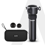 Imperial Handheld Deep Tissue Massager, Vibrating Muscle Massager - Therapy Back Massager for All Body Relief - Muscle Relaxation and Fascial Binding - Trigger Point Therapy Massage Gun, Black