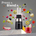 Primo Plus Personal Blender with 2 (500ml) Jars Black