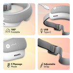 Elite Eye Massager with Air Compression, Rechargeable, Heat & Vibration