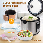 Royal Electric Rice Cooker - 5L - Silver