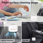 Crown Mini Desk Vacuum Cleaner, Mini Table dust Sweeper, High Endurance up to 150 mins, Cordless, For Table Cleaning, Home, School, Office