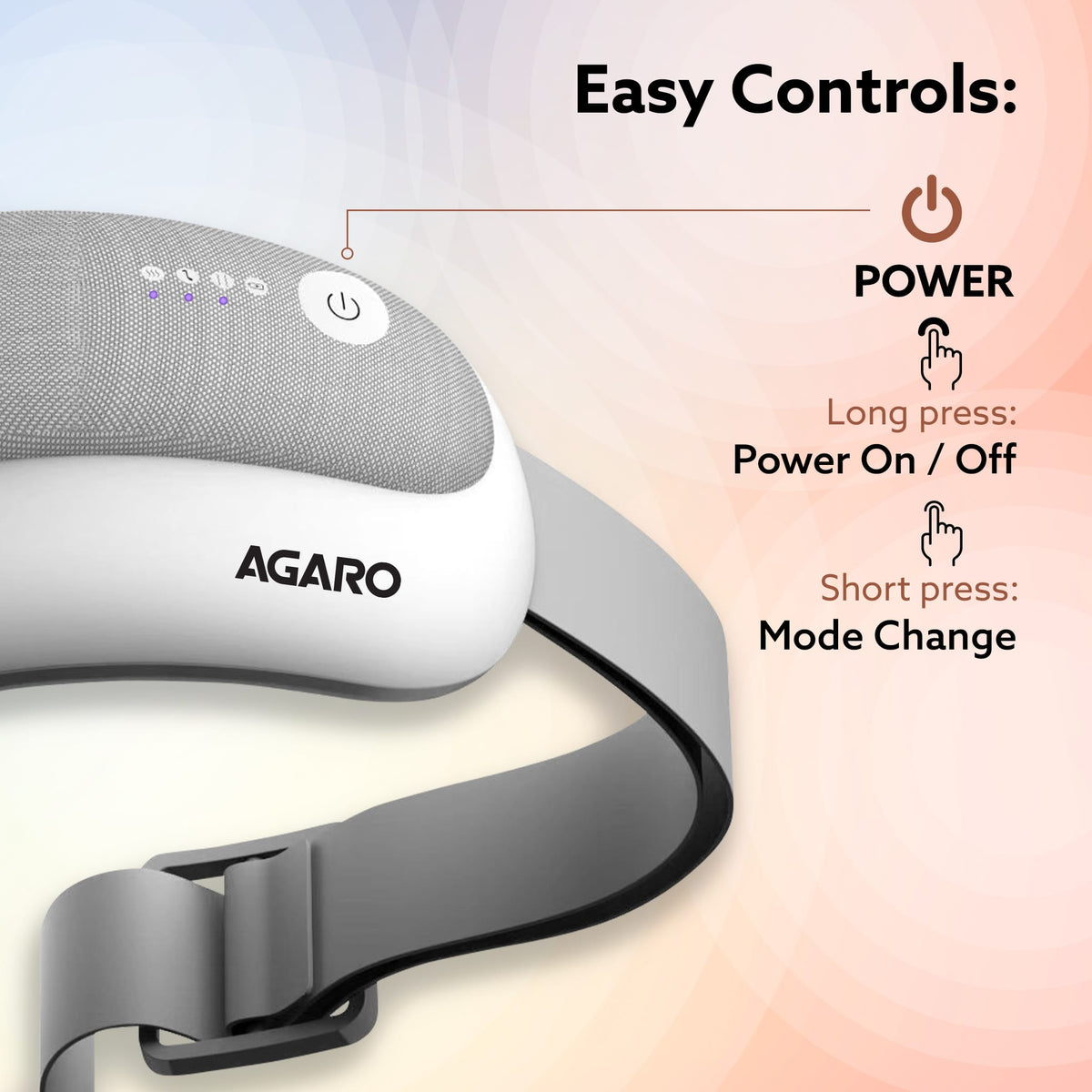 Elite Eye Massager with Air Compression, Rechargeable, Heat & Vibration