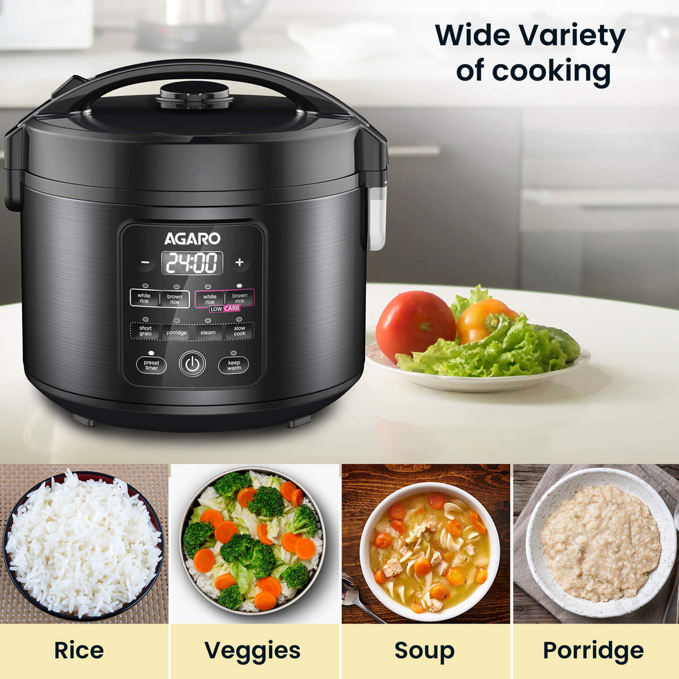 REGAL Electric Rice Cooker 3L | Multi-Cooking Functions | AGARO – Agaro