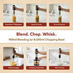 Grand 1000 Watts Hand Blender With Chopper