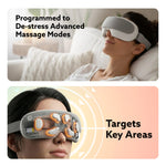 Elite Eye Massager with Air Compression, Rechargeable, Heat & Vibration