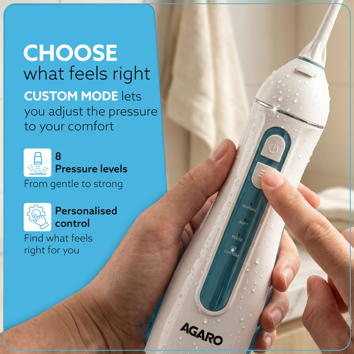 Ultra Plus Portable Dental Flosser for teeth, 5 Nozzles, Portable,Cordless & Rechargeable,4 Cleaning Modes,IPX7 Waterproof with 200ml Watertank, Flossing at Home & Travel,Oral Flosser,Oral Irrigator