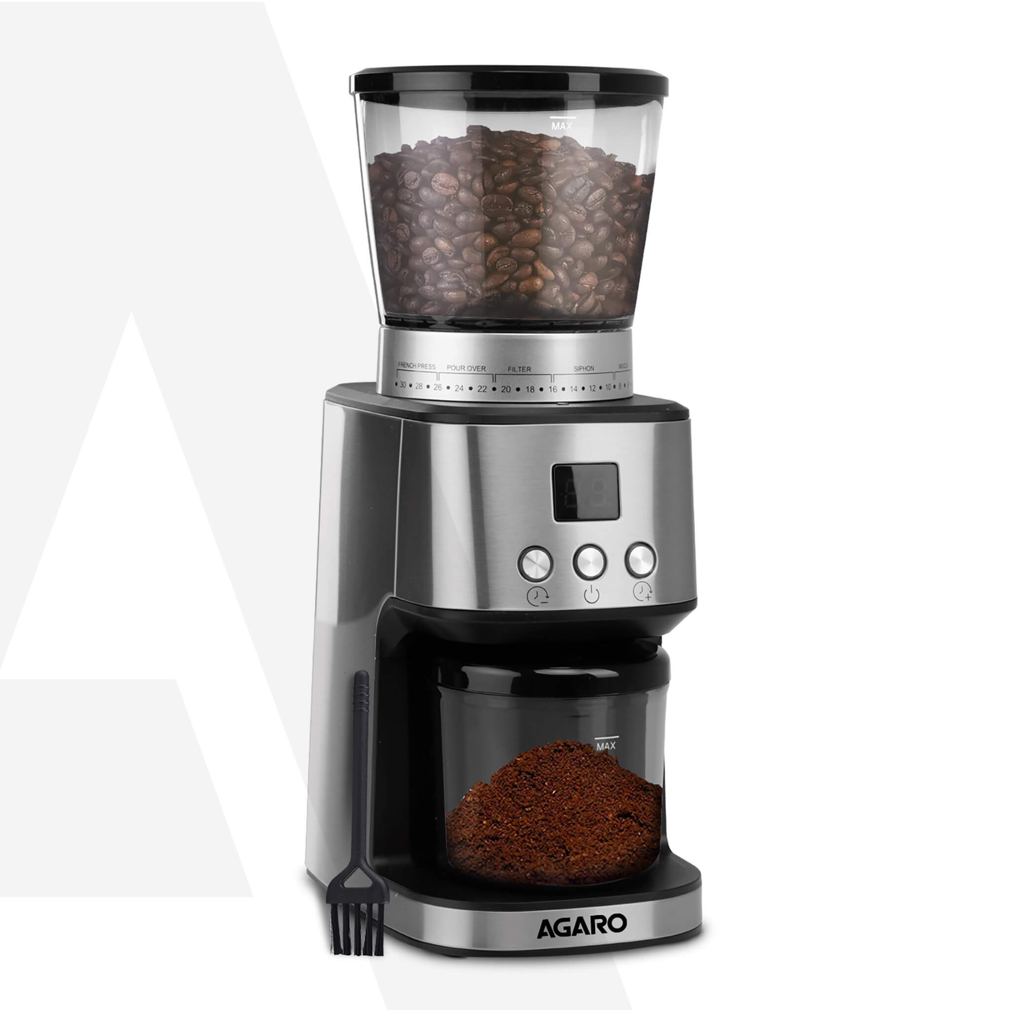 AGARO Grand Coffee Grinder, Stainless Steel Electric, Capacity 60