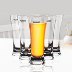 Elegant Pilsner Highball Glass, 330ml Each, Set of 6