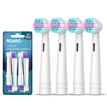 Cosmic Oscillating Electric Toothbrush Refill Heads Pack of 4