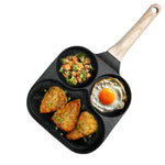 Imperial Non Stick Granite Breakfast Frypan, 3 Section Grill Pan