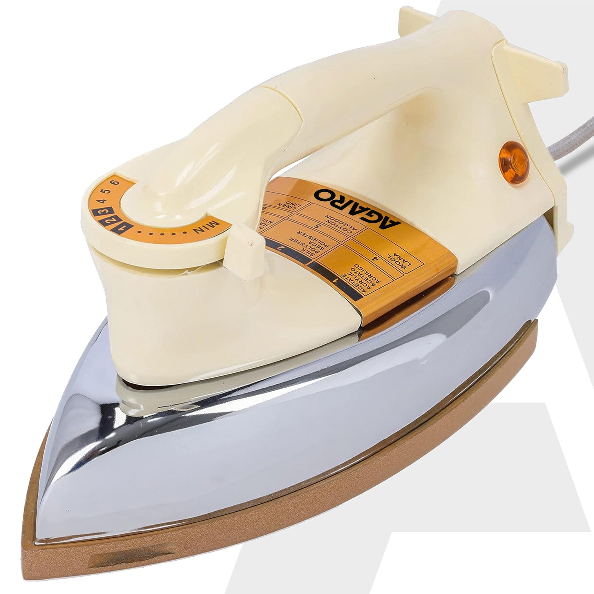 Regency Triple Regency Triple Layered Heavy Weight Electric Dry Iron, 1000W – Agaro