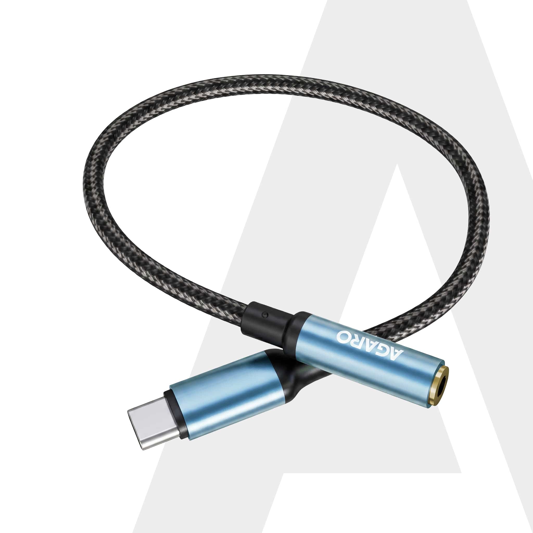 Type-C to 3.5mm Aux Female Converter with Built-in DAC, Hi-Res Durable Audio Adapter, Supports Mic & Calls, Compatible with iPhone 15 & above, Mobile, Laptops, Plug & Play USB-C to AUX Adapter