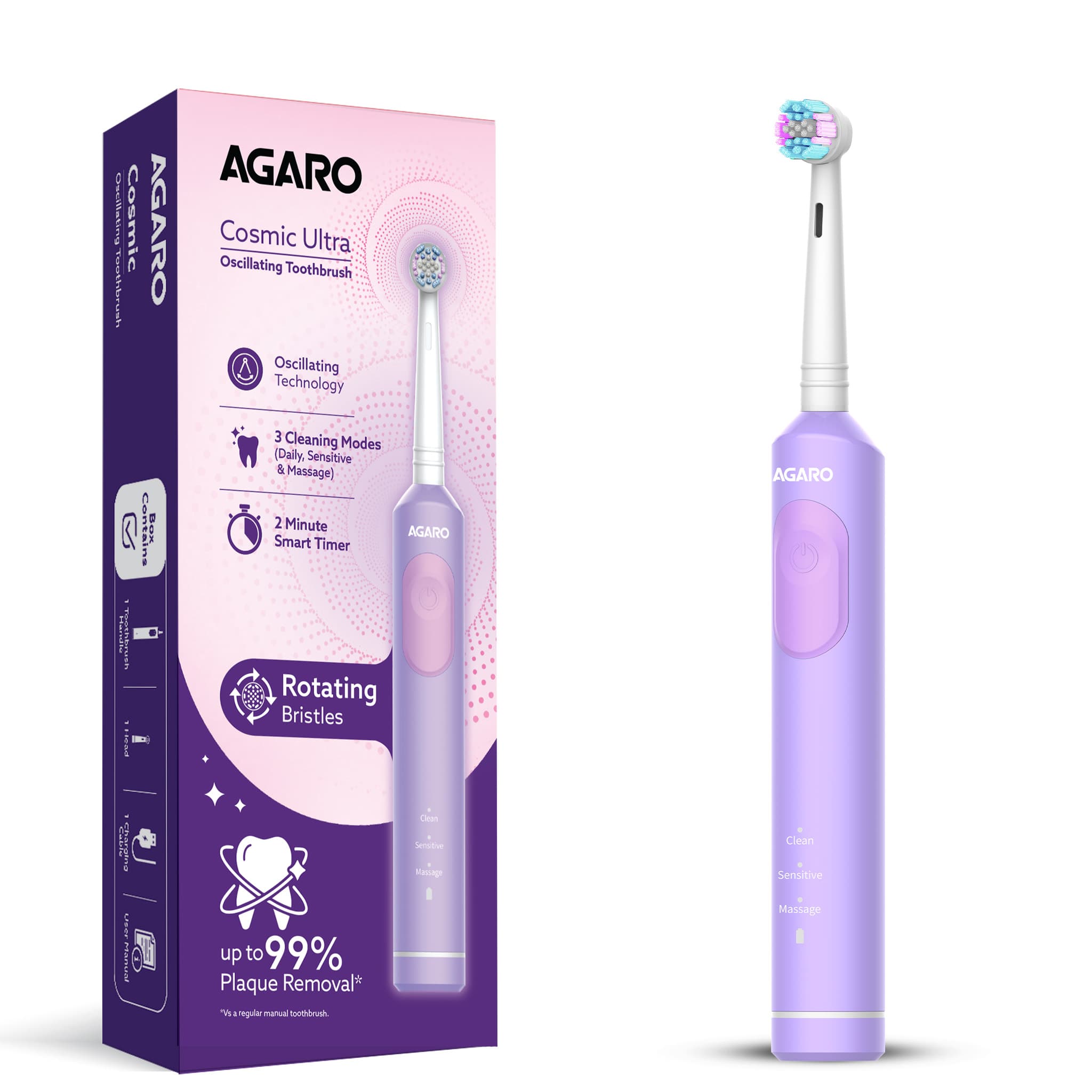 Cosmic Ultra Oscillating Electric Toothbrush with Oscillating Technology
