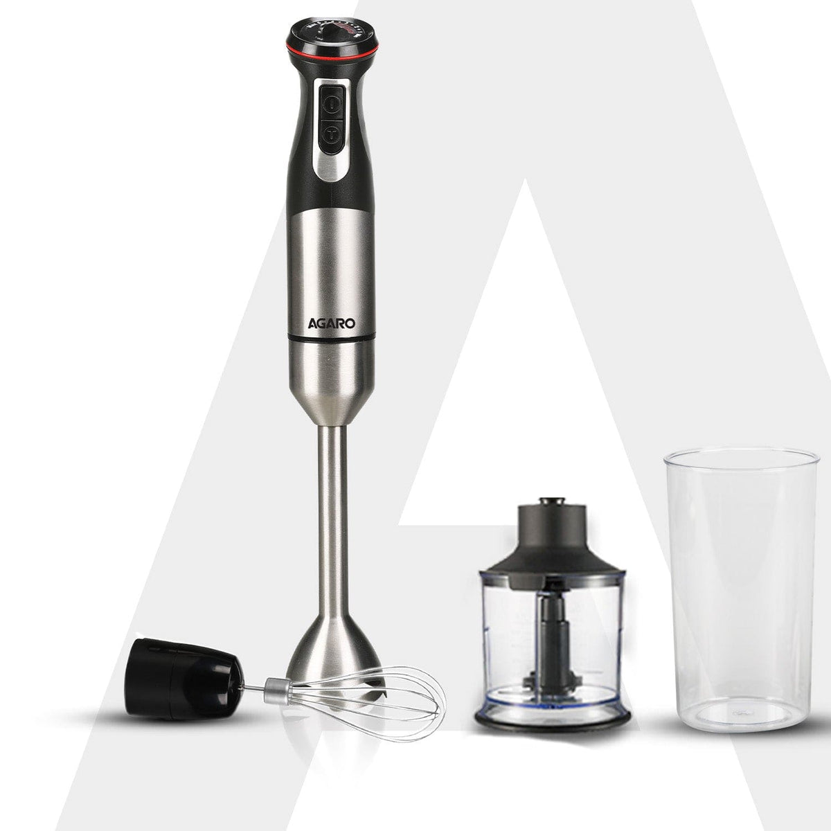 AGARO Royal Hand Blender & Chopper, 1500W Copper Motor Agaro