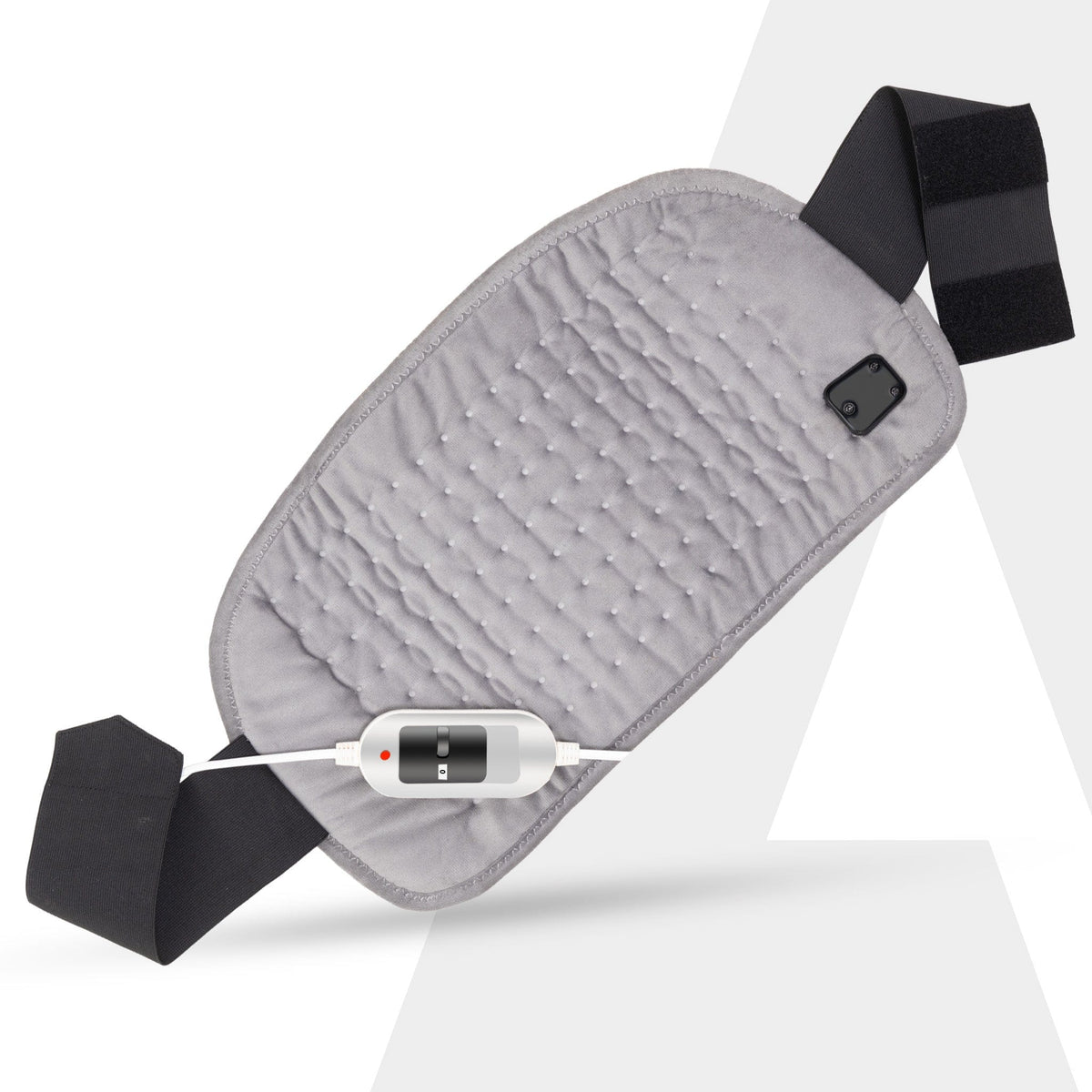 Ortho Electric Heating Pad, Orthopaedic Heating Belt with Temperature Controller, Heat Therapy Waist Belt, for Pain Relief of Back, Neck, Lumbar Muscle Strain, Cramps ( Grey, HP4112)