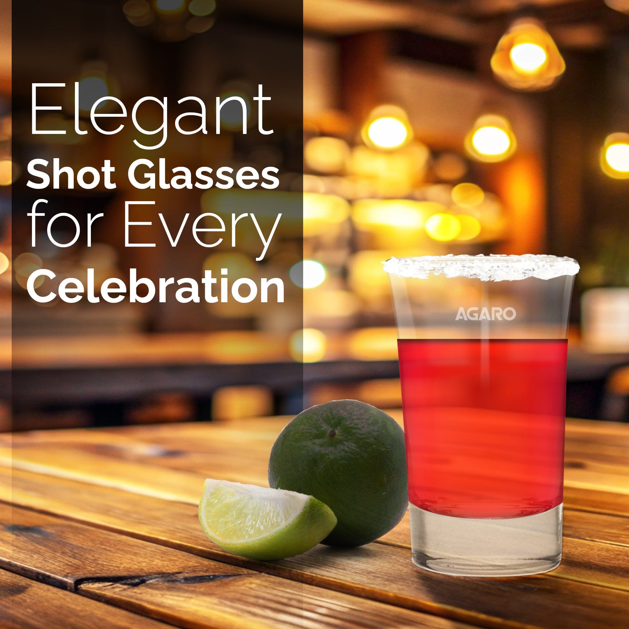 Elegant Shot Glass 45ml, Set of 6, Whisky Shot, Vodka Shot, Tequila Shot, Liquor Shot, Wine Tasting, Cocktail, Home, Bar