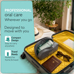 Ultra Travel Dental Flosser for teeth,Portable,Cordless,Rechargeable,4 Cleaning Modes, IPX7 Waterproof,180ml Water tank,Flossing at Home & Travel, Oral Flosser,Oral Irrigator, Sea Green