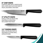 3 Set Multifunction SS Knife - 1.8/1.2/1.2 mm