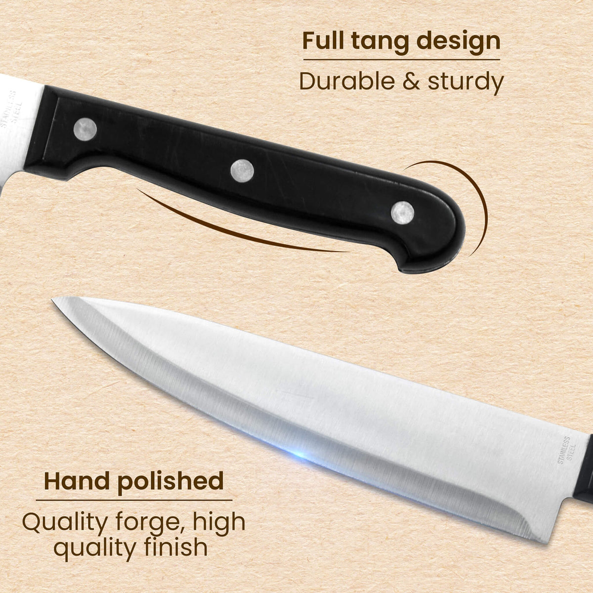 6x1 set for Knife and Scissor - SS