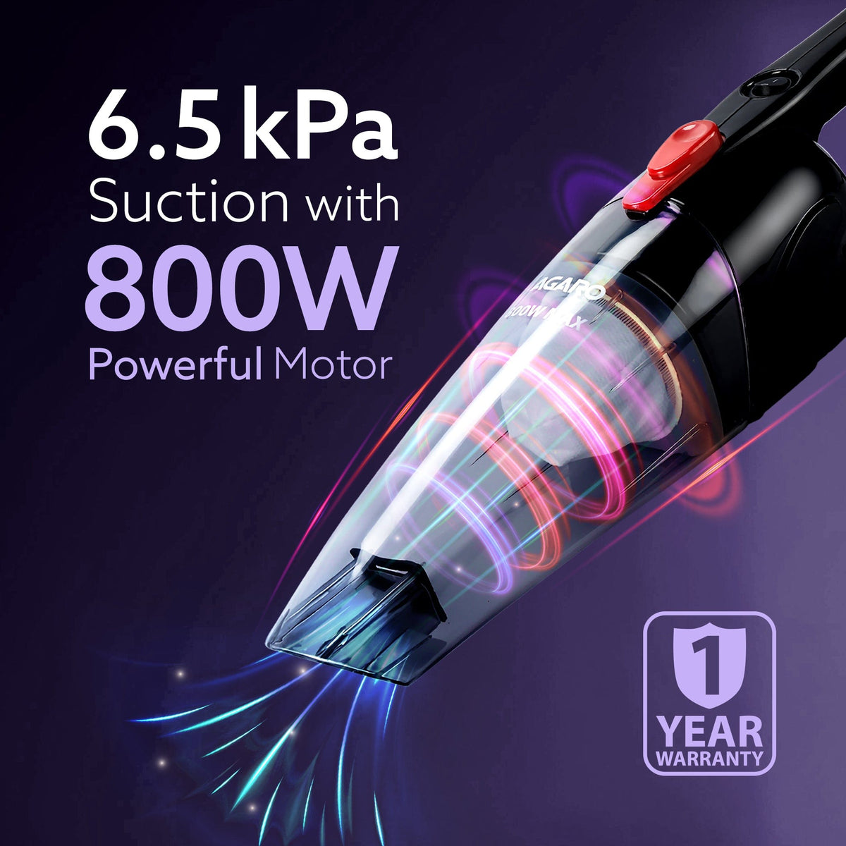 Regal Hand Held Vacuum Cleaner 800W