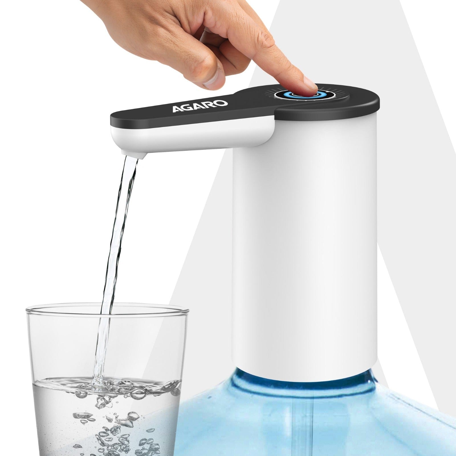 Imperial Automatic Electric Water Dispenser Pump for 20 Litre Bottle | USB Rechargeable, Portable Drinking Water Pump for Home, Kitchen, Office & Camping