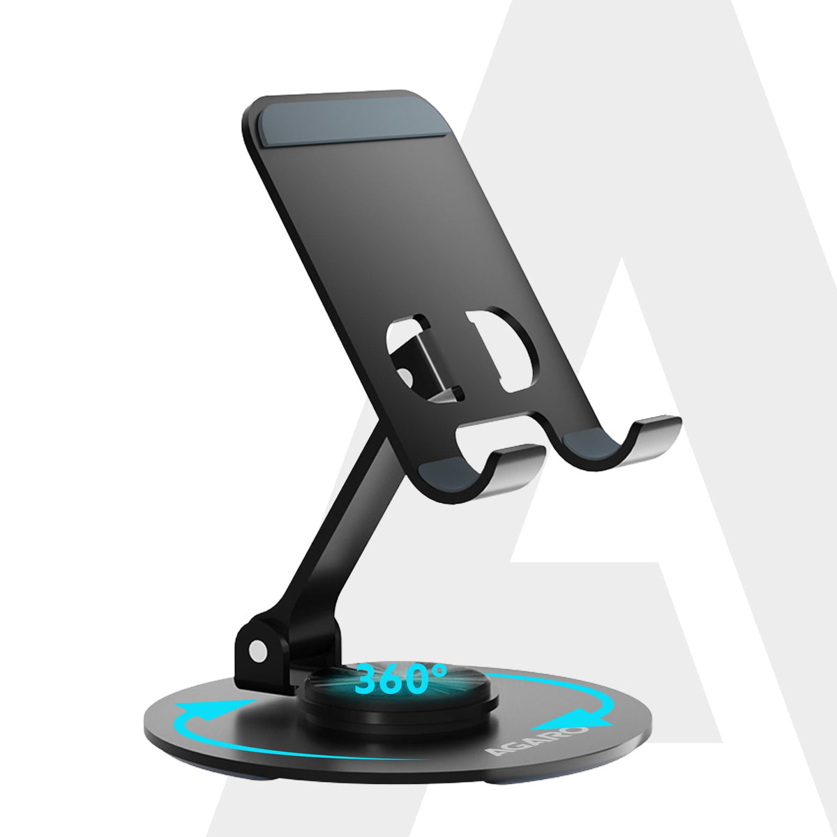 Revolving Mobile Stand – 360° Rotating & Adjustable Phone Holder with Adjustable Height & Angle