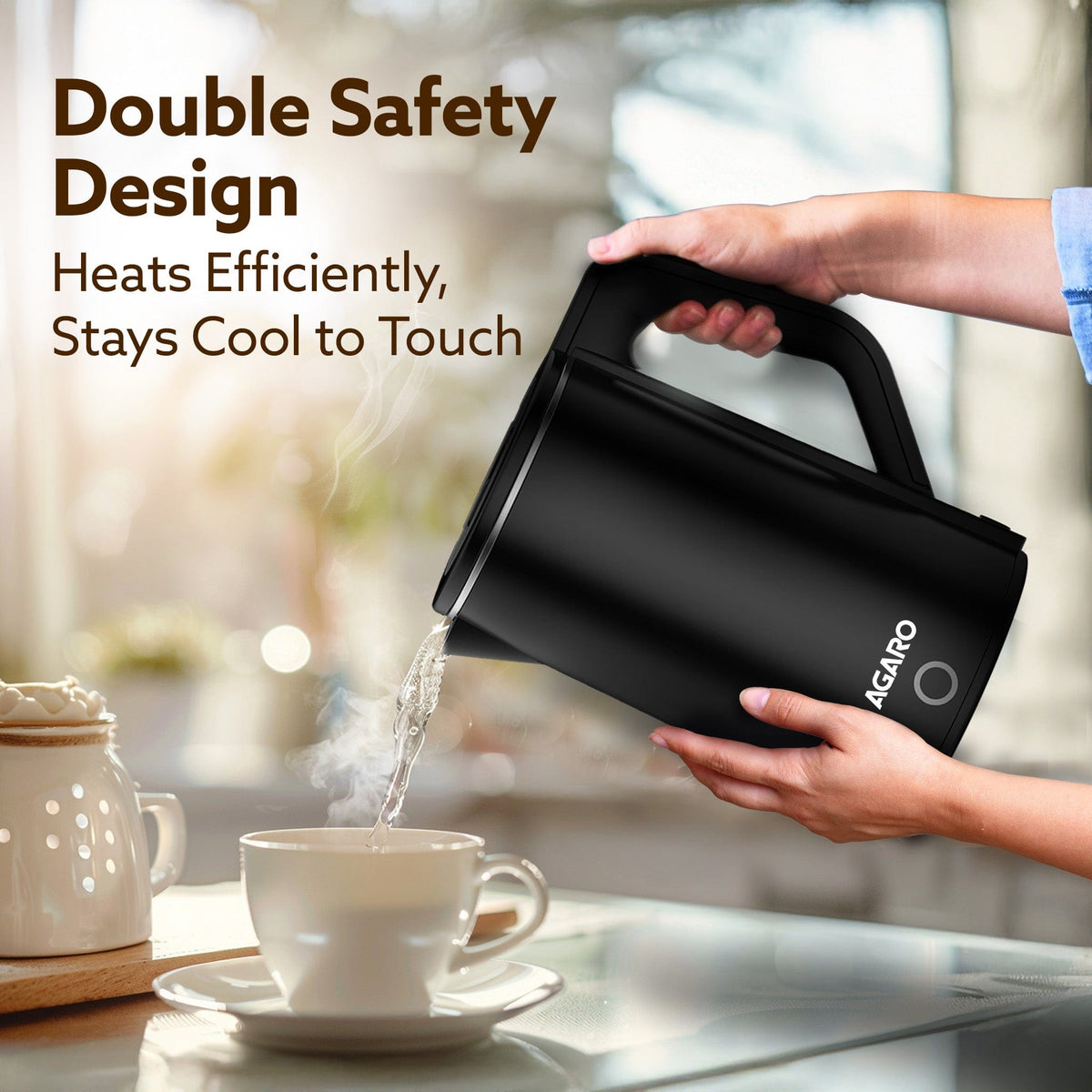 Elegant Electric Kettle  - 1.8L - Black |  Buy Electric Kettles Online in India at Best Price