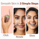 Facial Hair Remover FHR170 For Women, Rechargeable, Cordless, Safe & Painless Electric Shaver, Hypoallergenic Blade, Multipurpose Use For Upper Lip, Chin, Cheeks & Forehead, Ideal For On-The-Go