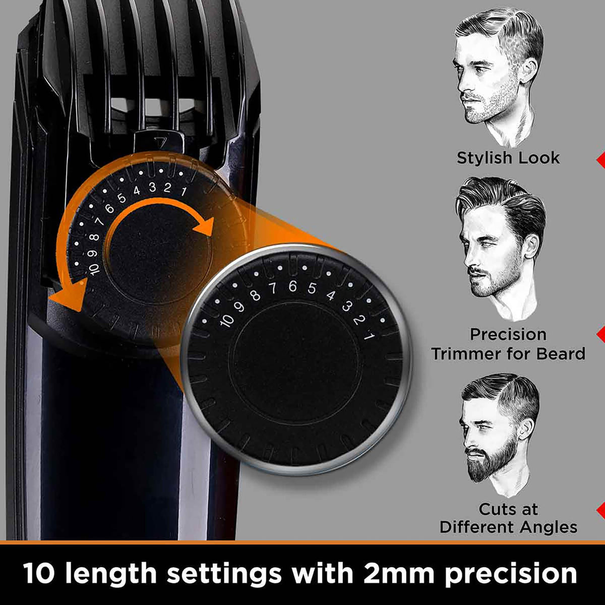 MG-4760 4 in 1 Multi Grooming and trimmer Kit