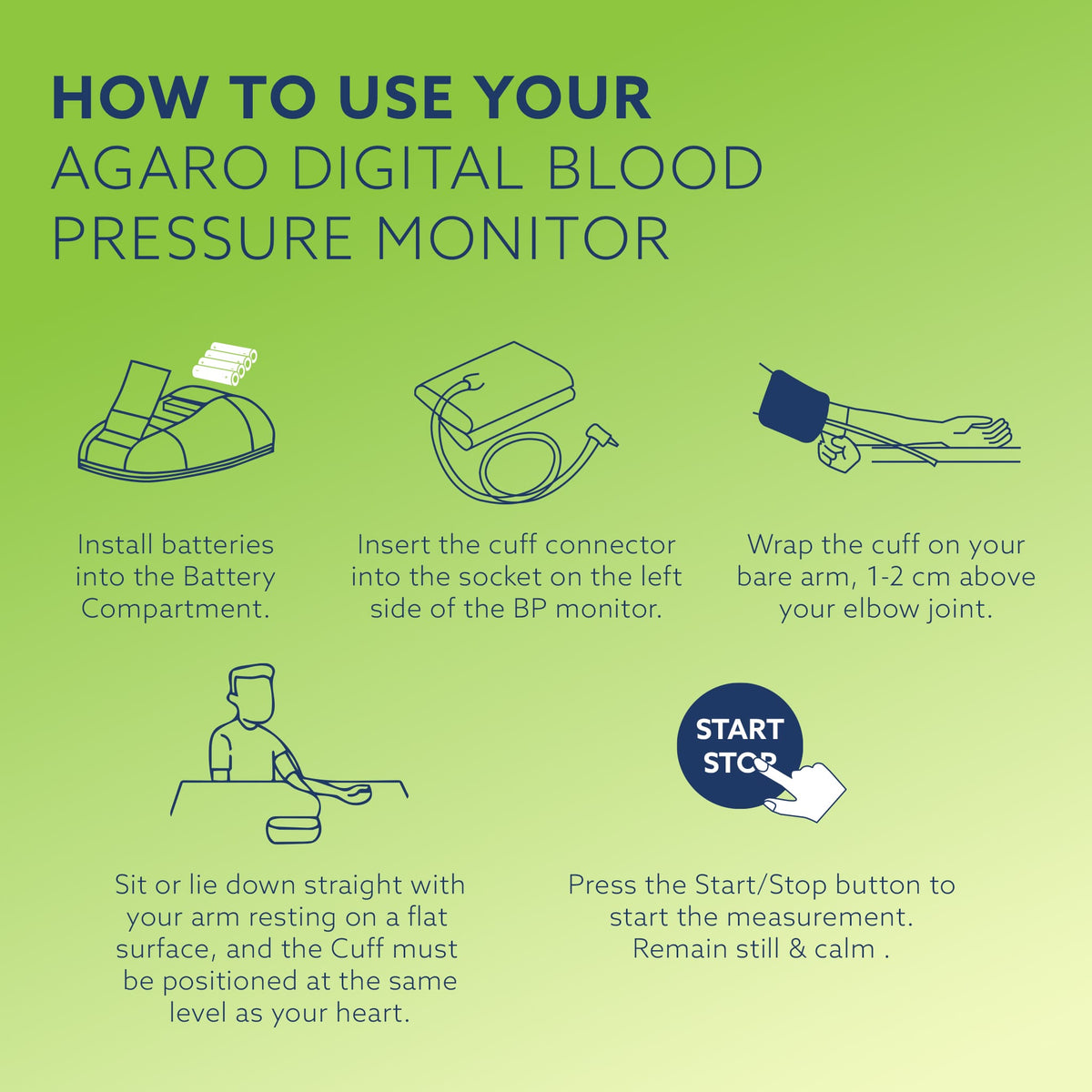 Automatic Portable Digital Blood Pressure Monitor BBZ32-DA01