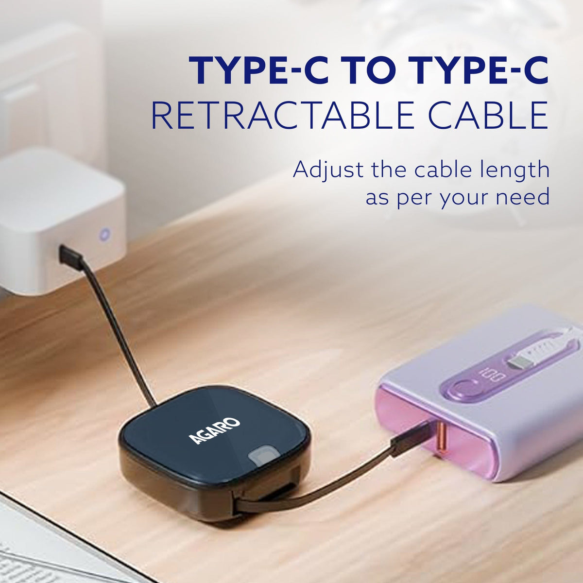 Snapcase 6-in-1 Multifunctional 60W Fast Charging Case With Retractable Cable