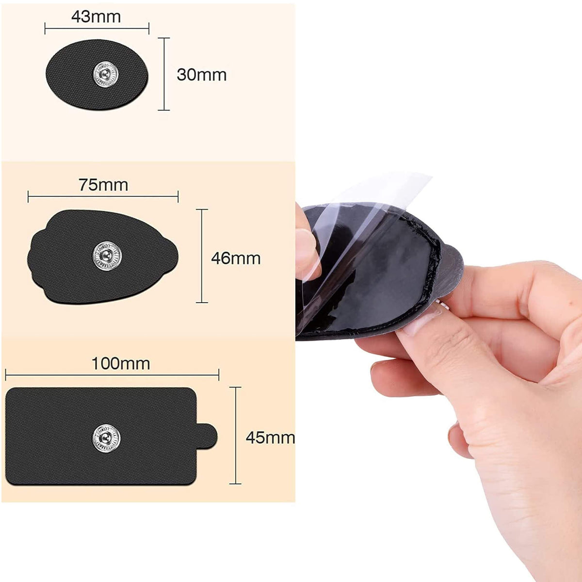 Tens Massager Pad Set 10pcs