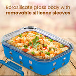 Imperial Glass Containers - 370, 640, 1050 ml - Blue