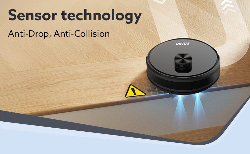 Alpha Robot Vacuum Cleaner, Brush, Dry Vacuum & Wet Mop, Automatic Cleaning, Upto 3200Pa Strong Suction, Rechargeable, App Control, Lidar Navigation, Editable Map to Clean, Hard Floor & Carpet