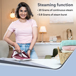 Imperial Steam Iron, 2200W,  Maroon