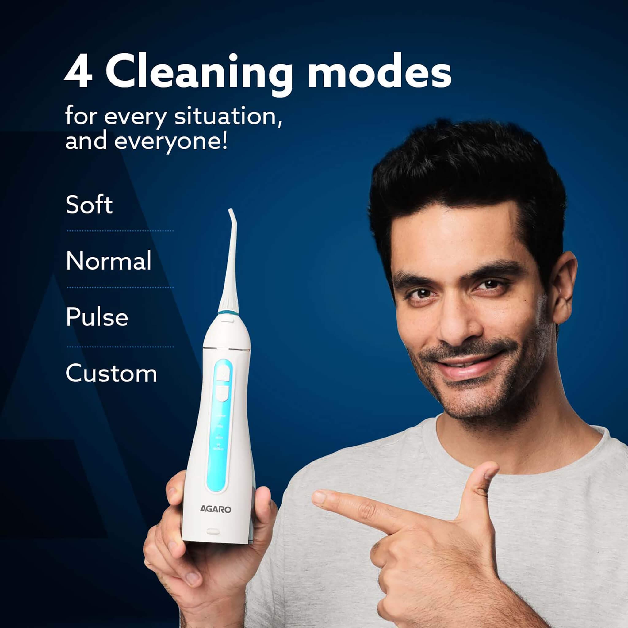 Ultraflosser AGARO Ultra Plus Portable Dental Flosser for teeth, 5 Nozzles, Buy ...