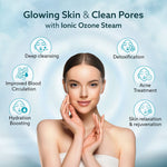 Prima Facial Steamer 2 in 1 Hair and Face Steamer for Natural Hair with UV Ozone