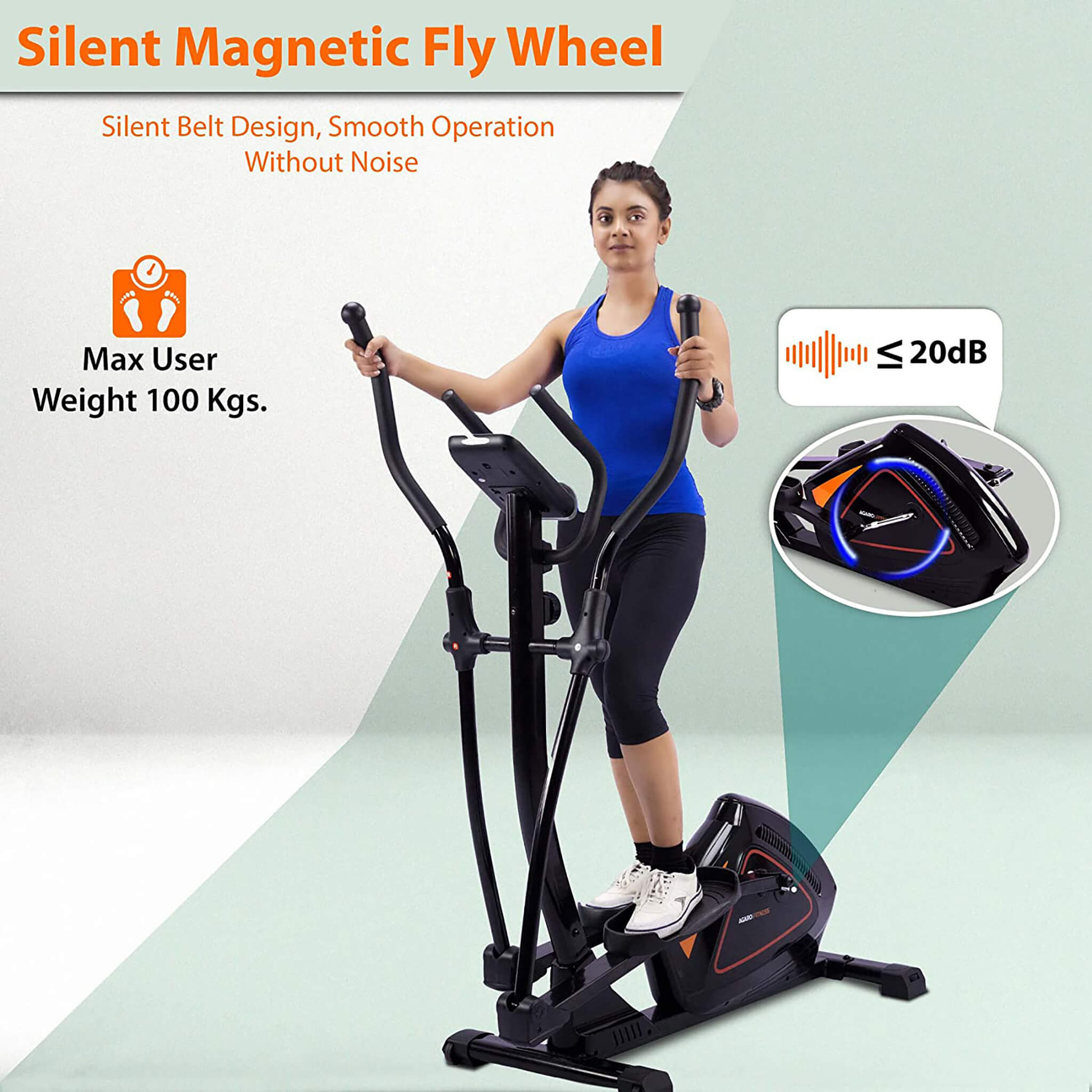 TRADO Tee Elliptical Cross Trainer outdoor, For Walking at Rs 24000 in  Nagpur
