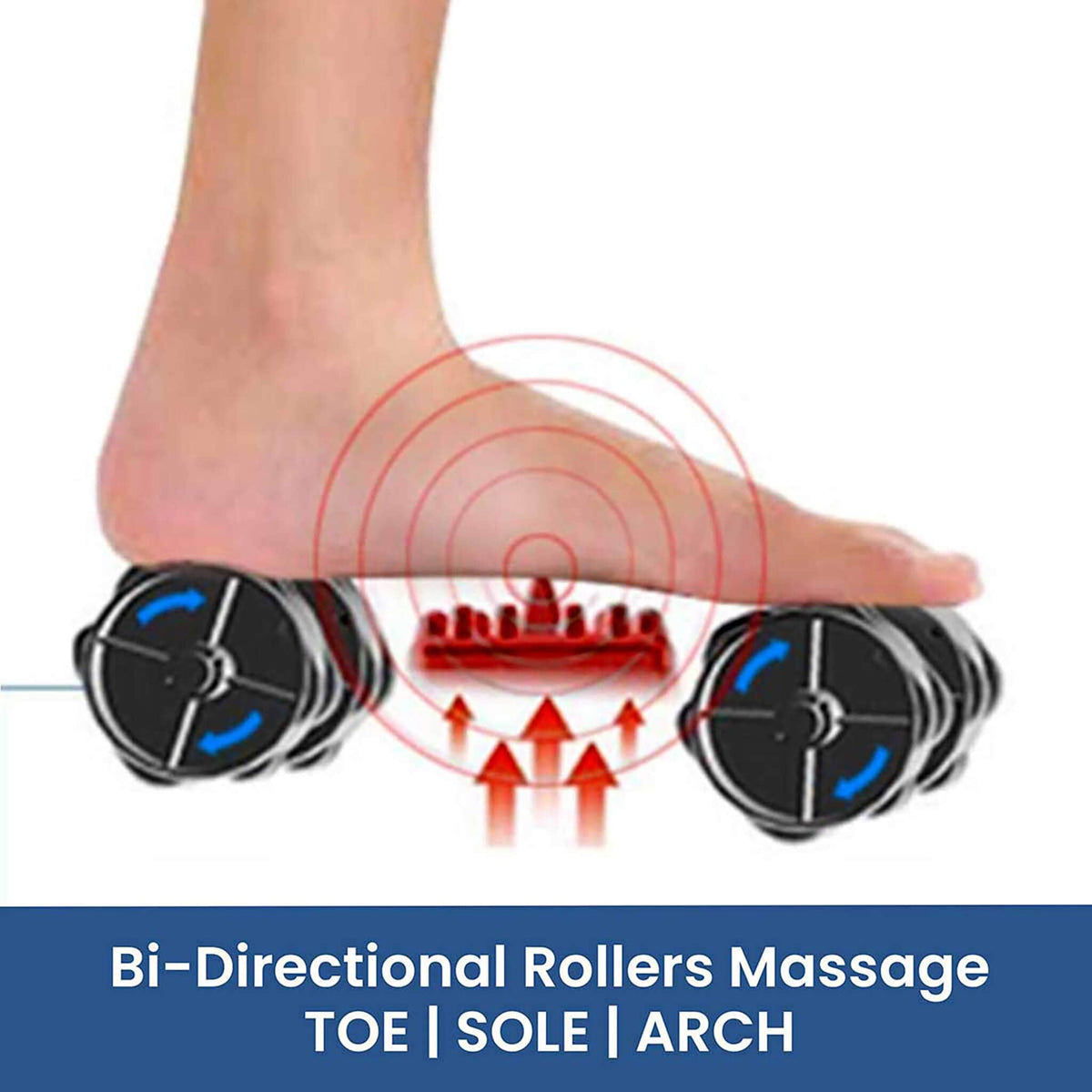 Foot and Calf Massager (Black)