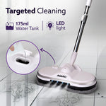Regency Electric Spin Mop for Floor Cleaning, Floor Mopping,  Automatic Wet Mopper, Cordless, Adjustable Handle, Water Sprayer, Lightweight,  For Hardwood, Tile & Laminate Floors, Home, Kitchen & Office use