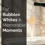 Elegant Wine Glass 195ml, Set of 6, Whisky, Vodka, Tequila, Liquor, Wine Tasting, Cocktail, Home, Bar
