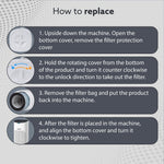 Royal HEPA Filter High performance, Traps 99% Dust, Bacteria, Allergens and Pollutants