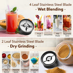 Regal Nutri Blender with 3 Jars, 400 Watts Personal Blender with 100% Copper Motor