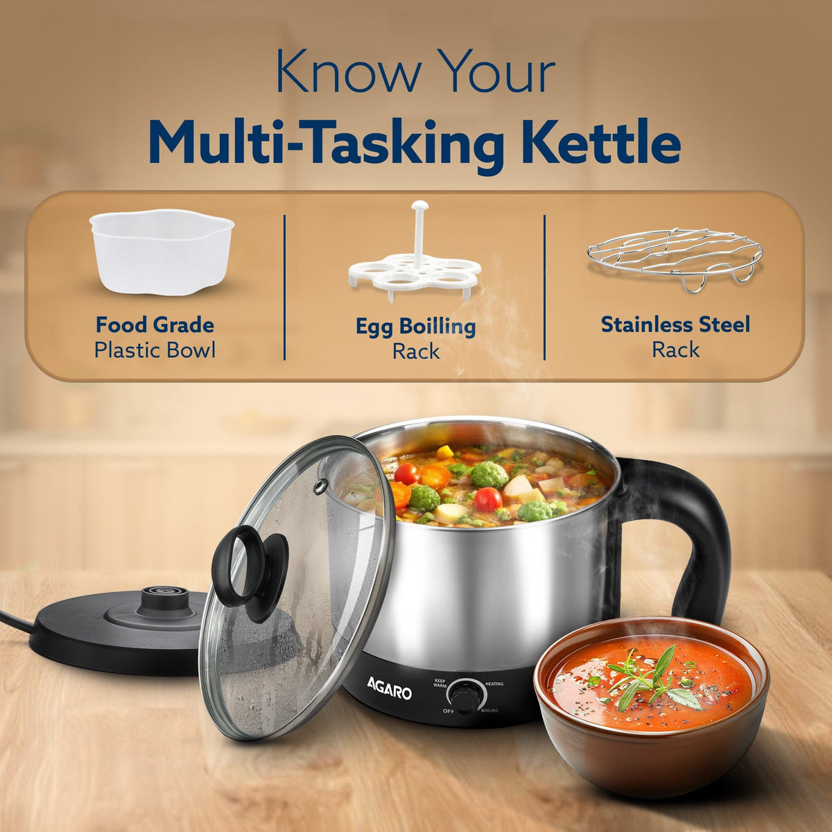 Esteem Multi Kettle 1.2L
