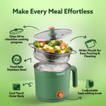 Regency Multi Cook Kettle With Steamer - 1.2 Litres - Sea Green