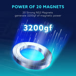 Magnetic Car Mobile Holder Stand with Ultra-Strong N52 Magnet