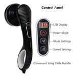 Relaxo Electric Handheld Full Body Massager with 8 Massage Heads, 5 Mode & 6 Speed Settings for Pain Relief & Relaxation