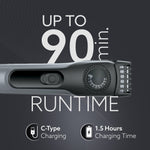 Beard Trimmer MT2525, Cordless ElectricBeard_Trimmer with Precision Dial, USB Rechargeable, 20 Length Settings Mustache Trimmer for Mens Gifts