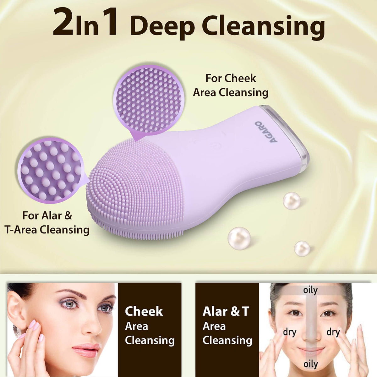 Facial Cleansing Massager CM2107
