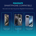 Magnetic Car Mobile Holder Stand with Ultra-Strong N52 Magnet